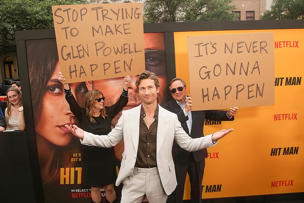 Cindy Powell, Glen Powell And Glen Powell Sr.